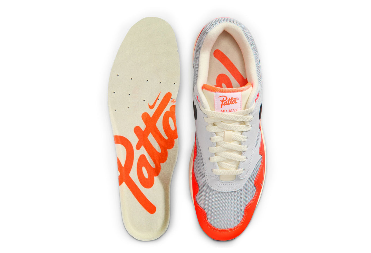 Nike air max 1 patta Waves Hyper crimson pure platinum