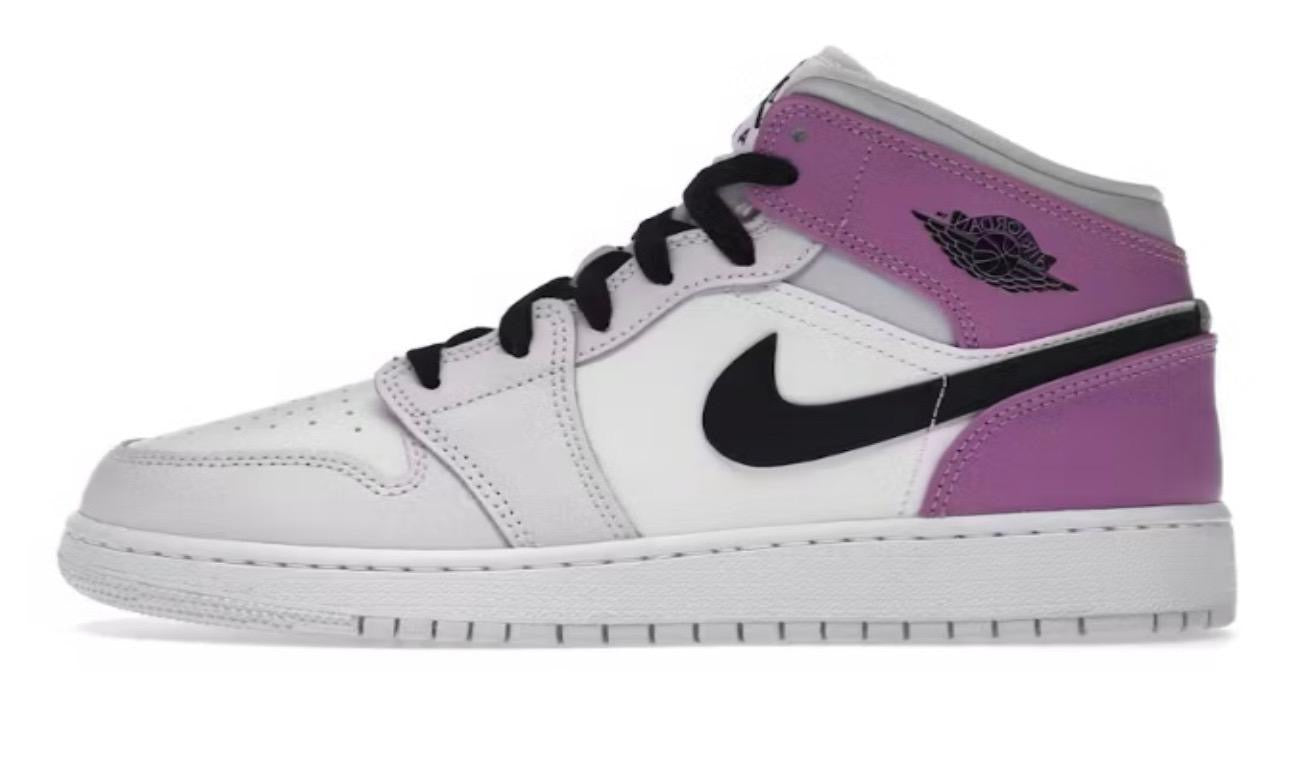 Jordan 1 Mid Barely Grape