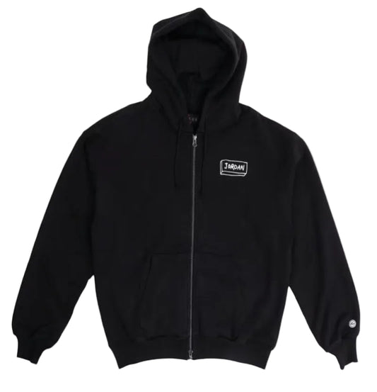 Jordan Full-Zip Hoodie x Union LA x Fragment Nero
