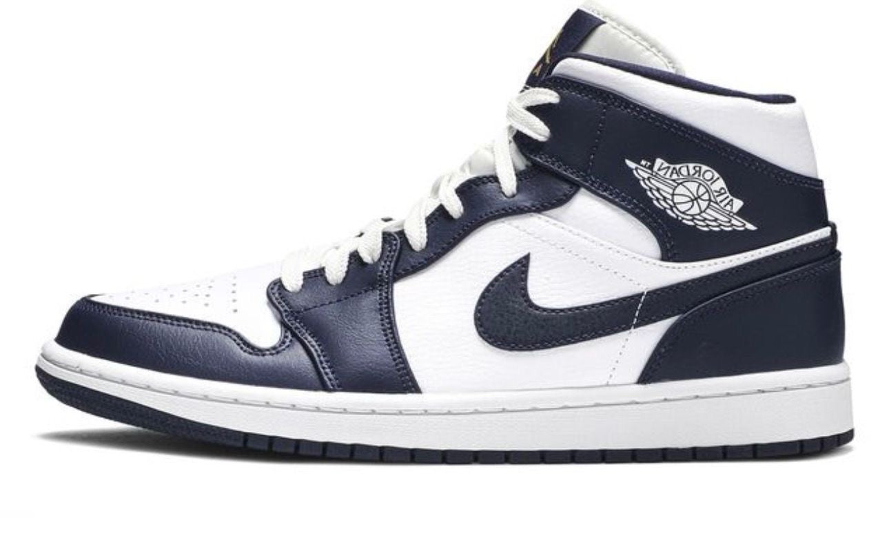 Jordan 1 Mid Obsidian