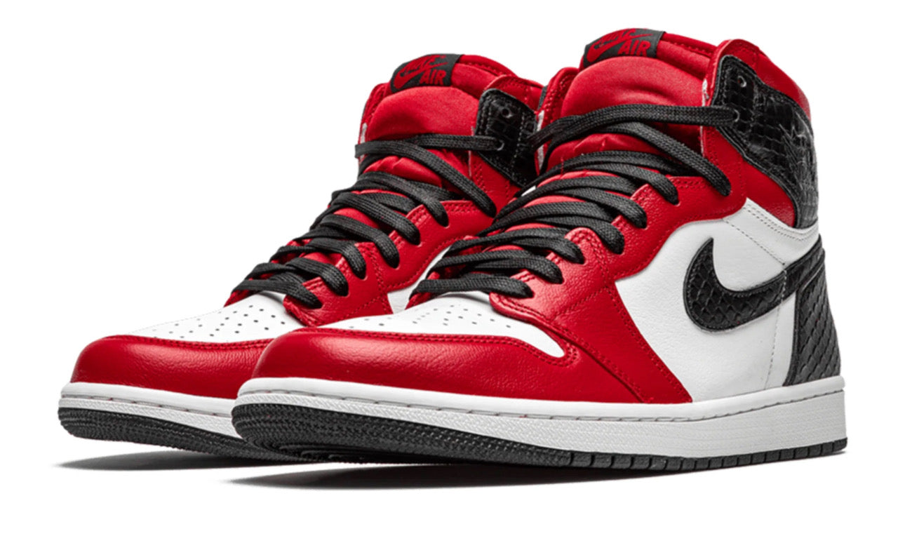 Jordan 1 Retro High Satin Snake Chicago