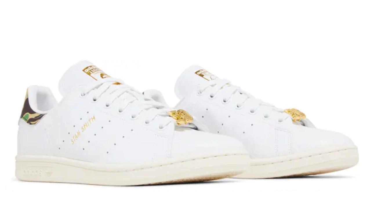 Adidas Stan Smith Bape 30th Anniversary White