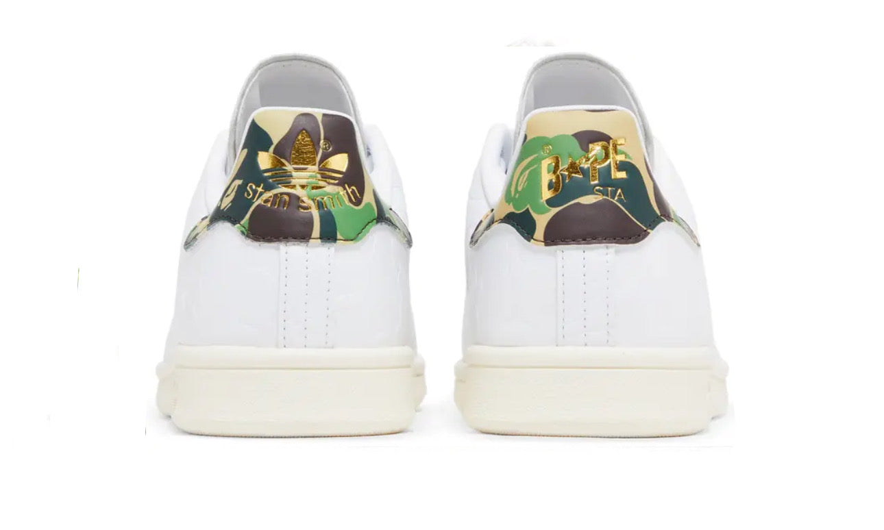 Adidas Stan Smith Bape 30th Anniversary White