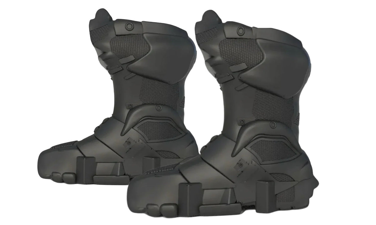 Bravest Studios Chief Boot Black