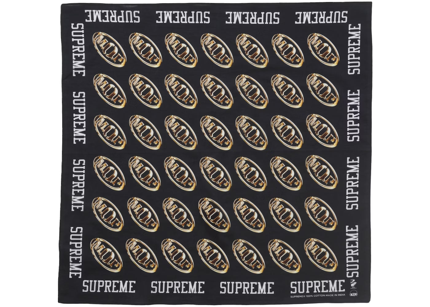 Supreme M.O.P. Bandana Black (fw24)