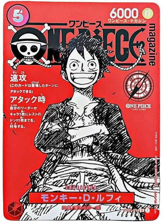 One Piece Magazine Vol. 20 – One Piece Card Game Monkey D. Luffy Promo Card