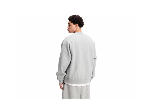 Felpa Nike x Stussy Crew Fleece grigio