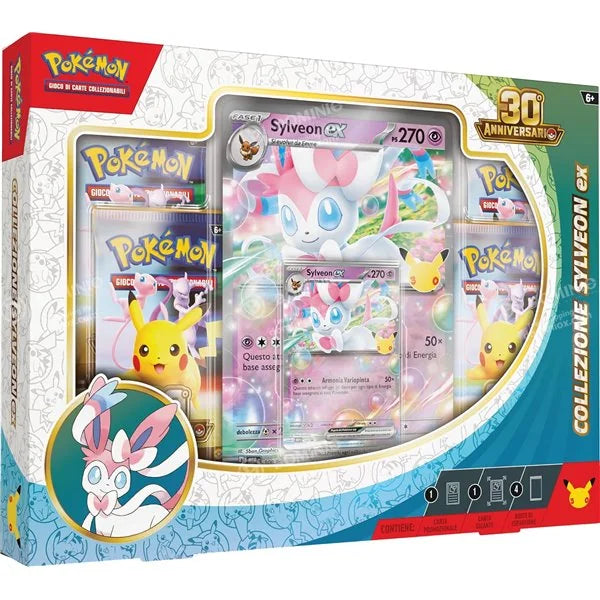 Pokemon 30° Anniversario - Tin da Collezione Sylveon-Ex
