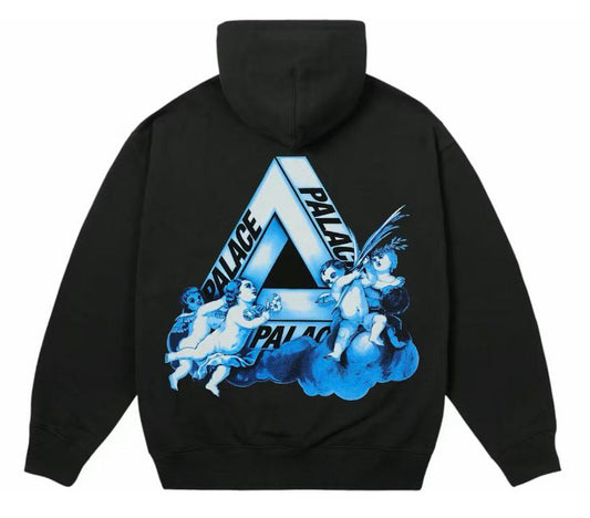 Felpa cappuccio Palace Tri-Angelic Nero