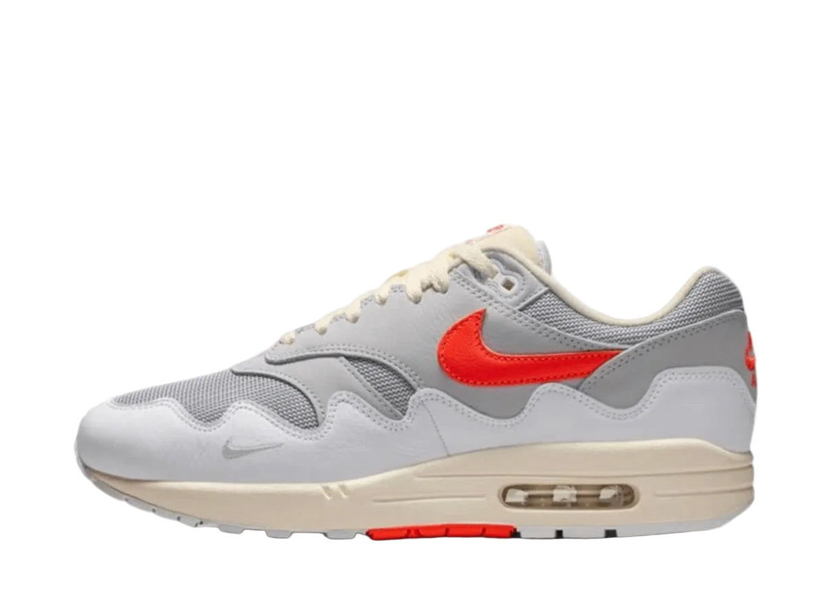 Nike Air Max 1 Patta Waves Bianca Hyper Crimson