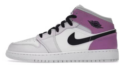 Jordan 1 Mid Barely Grape (GS)