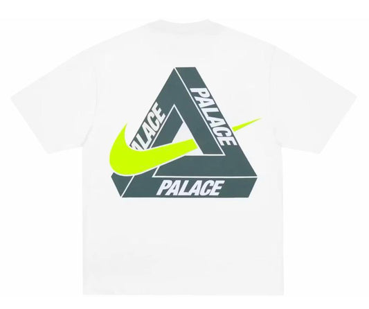 Maglietta Palace x Nike Tri Swoosh bianca