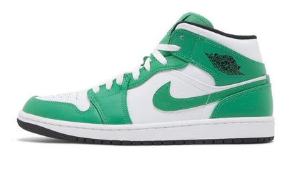 Jordan 1 Mid Lucky Green