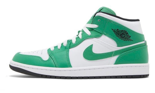 Jordan 1 Mid Lucky Green