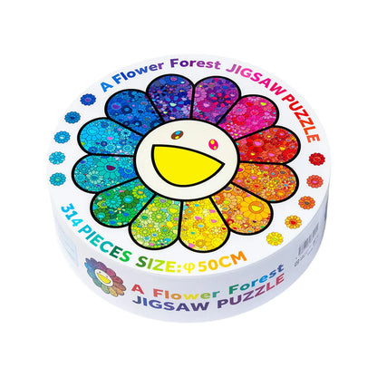 Takashi Murakami A Flower Forest Jigsaw Puzzle 314 pieces