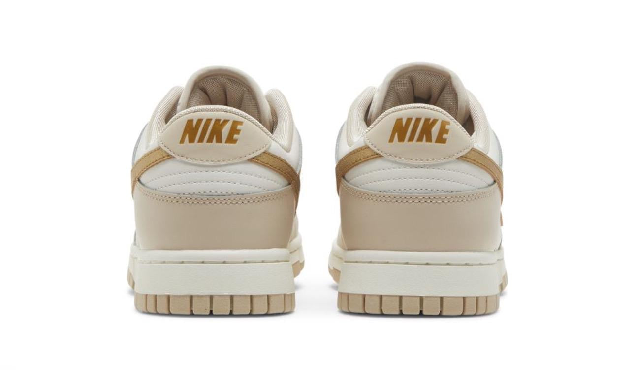Nike Dunk Low Gold Swoosh