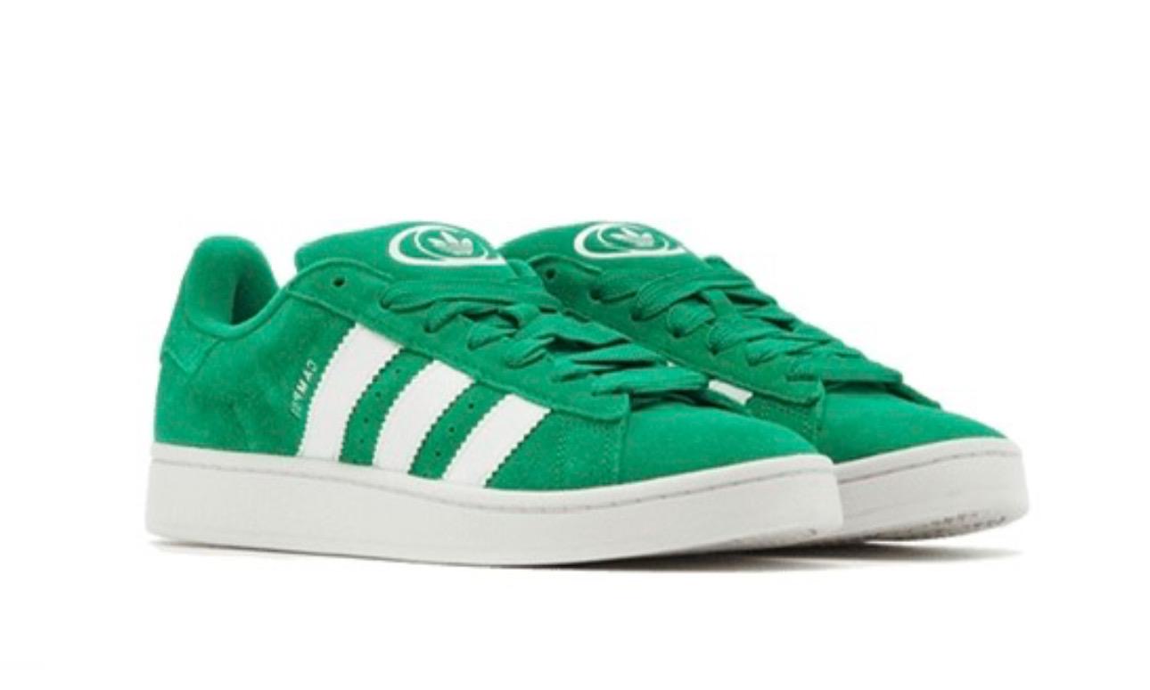 Adidas Campus 00 Green Cloud White