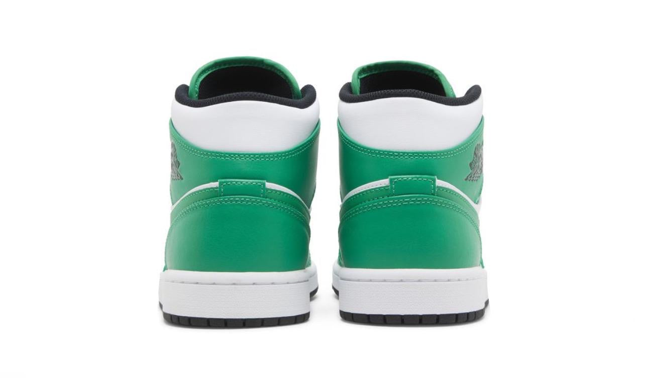 Jordan 1 Mid Lucky Green