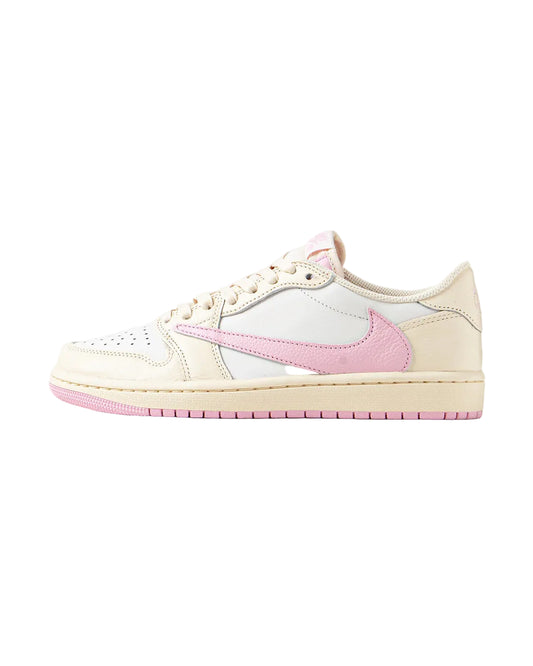 JORDAN X TRAVIS SCOTT AJ 1 LOW OG SP "SHY PINK"