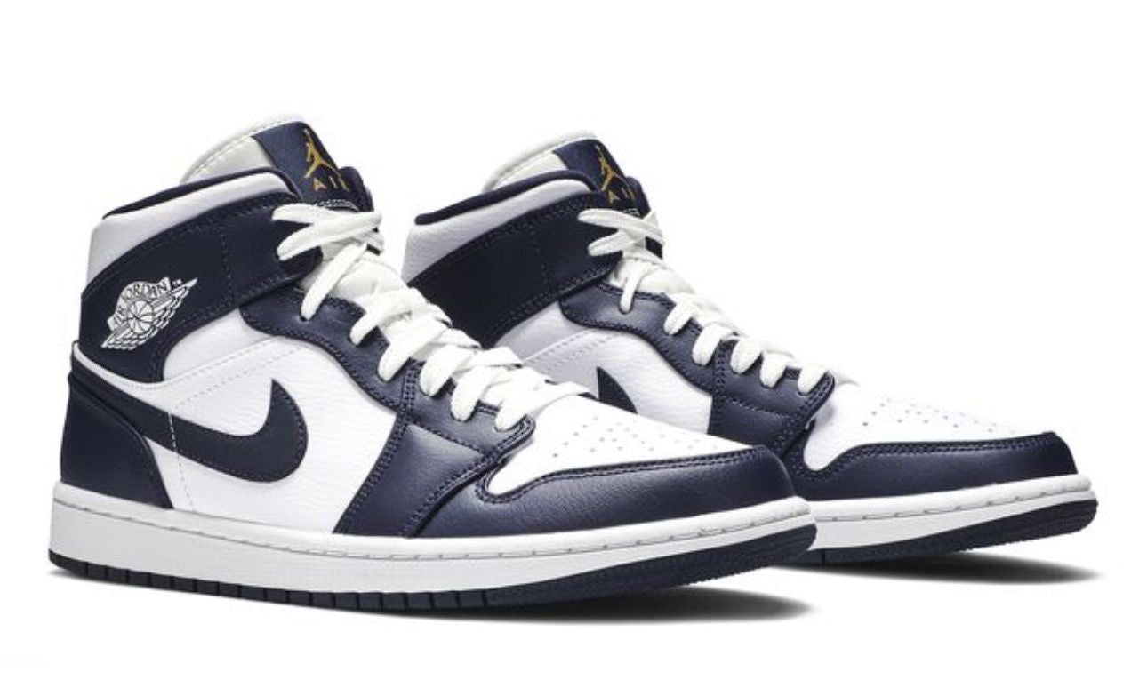 Jordan 1 Mid Obsidian