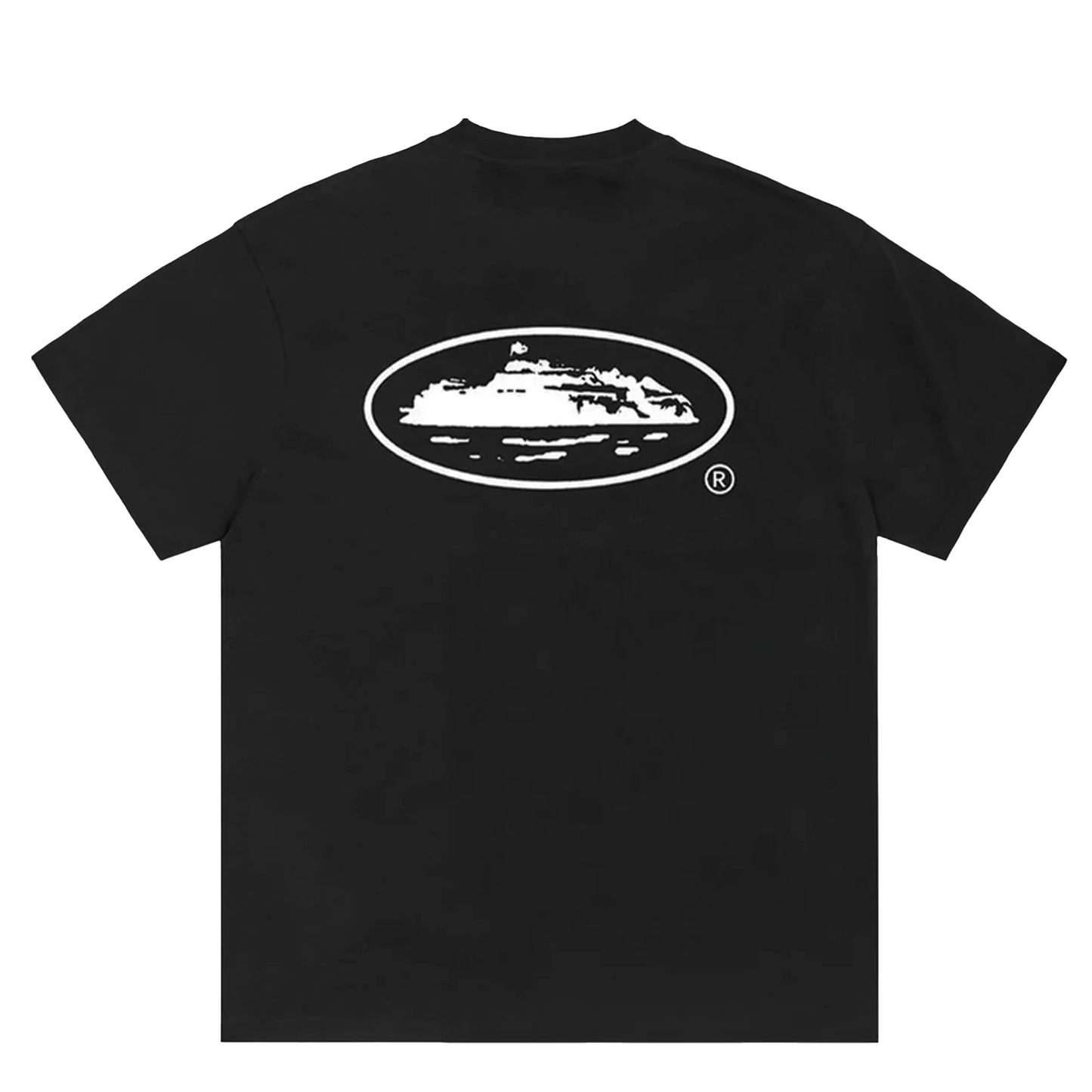 Maglietta Corteiz Island Logo White