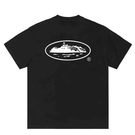 Maglietta Corteiz Island Logo White