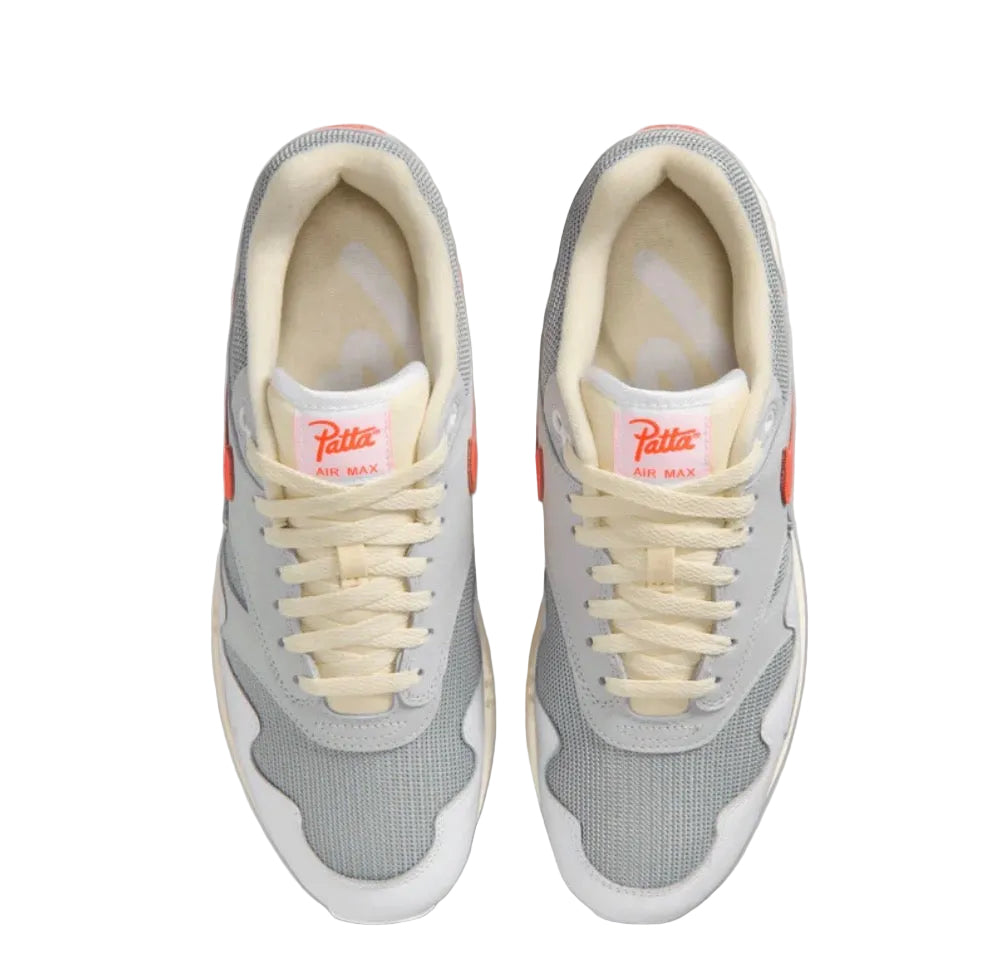 Nike Air Max 1 Patta Waves Bianca Hyper Crimson