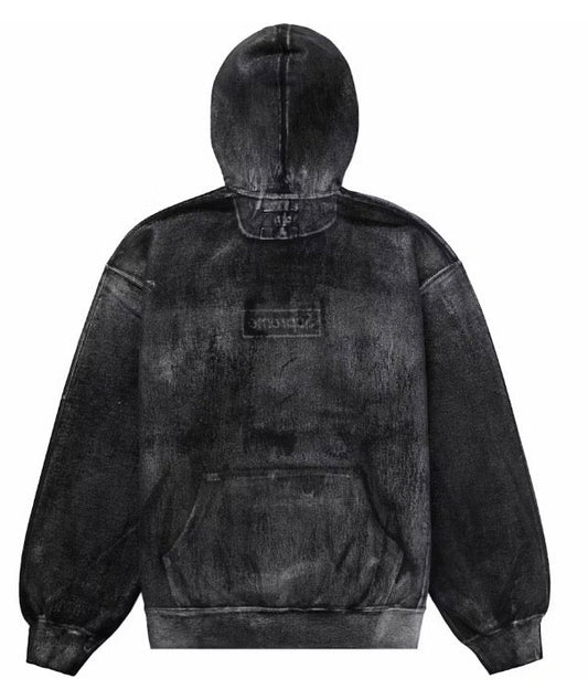 Felpa con cappuccio Supreme MM6 Maison Margiela Foil Box Logo nero
