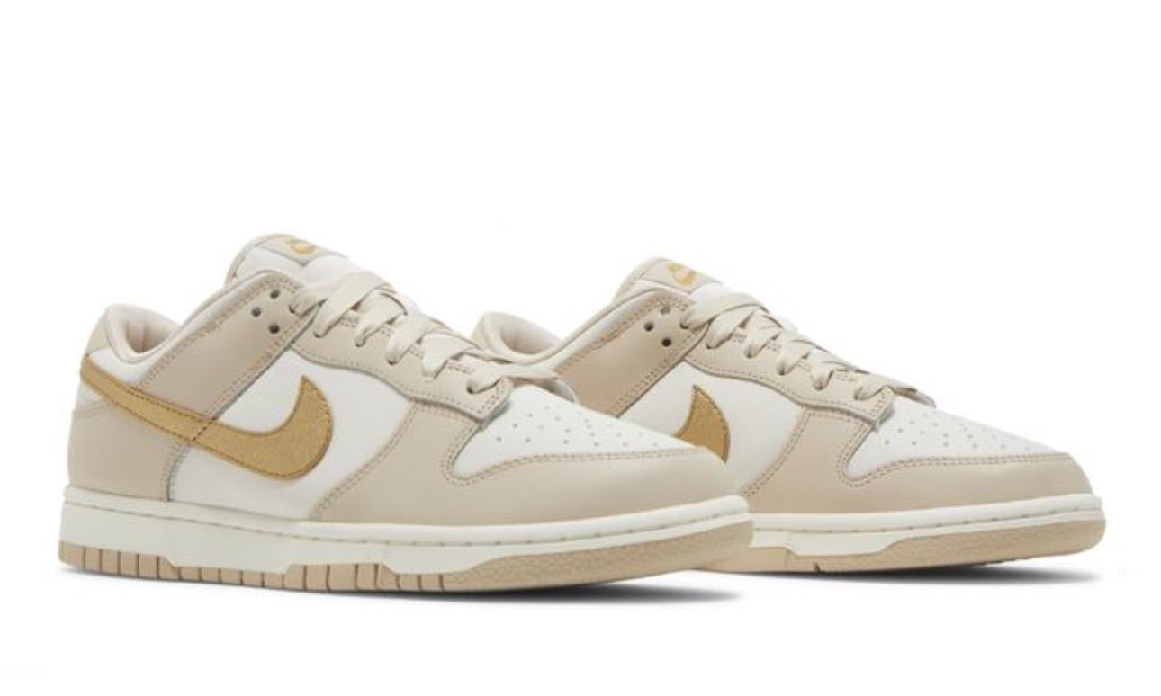 Nike Dunk Low Gold Swoosh