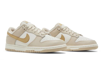 Nike Dunk Low Gold Swoosh