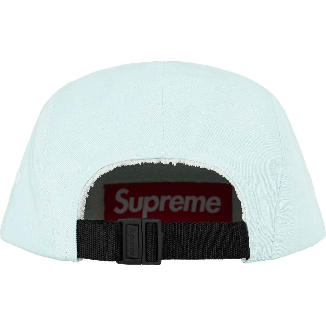 Supreme Reversible Terry Camp Cap Light Blue