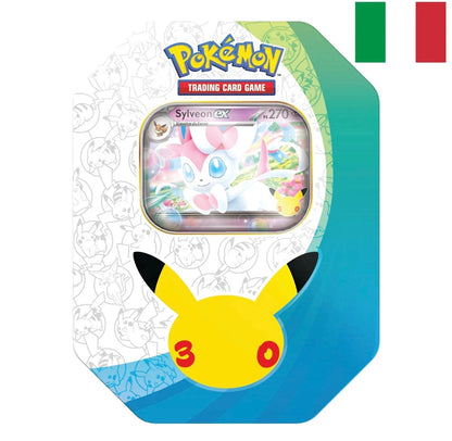 Pokémon 30° Anniversario Tin Collezione Sylveon ex ITA