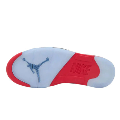 Air Jordan 5 Retro Fire Red Black Tongue (2025)