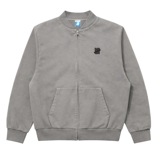 Undefeated varsity zip reversible crewneck