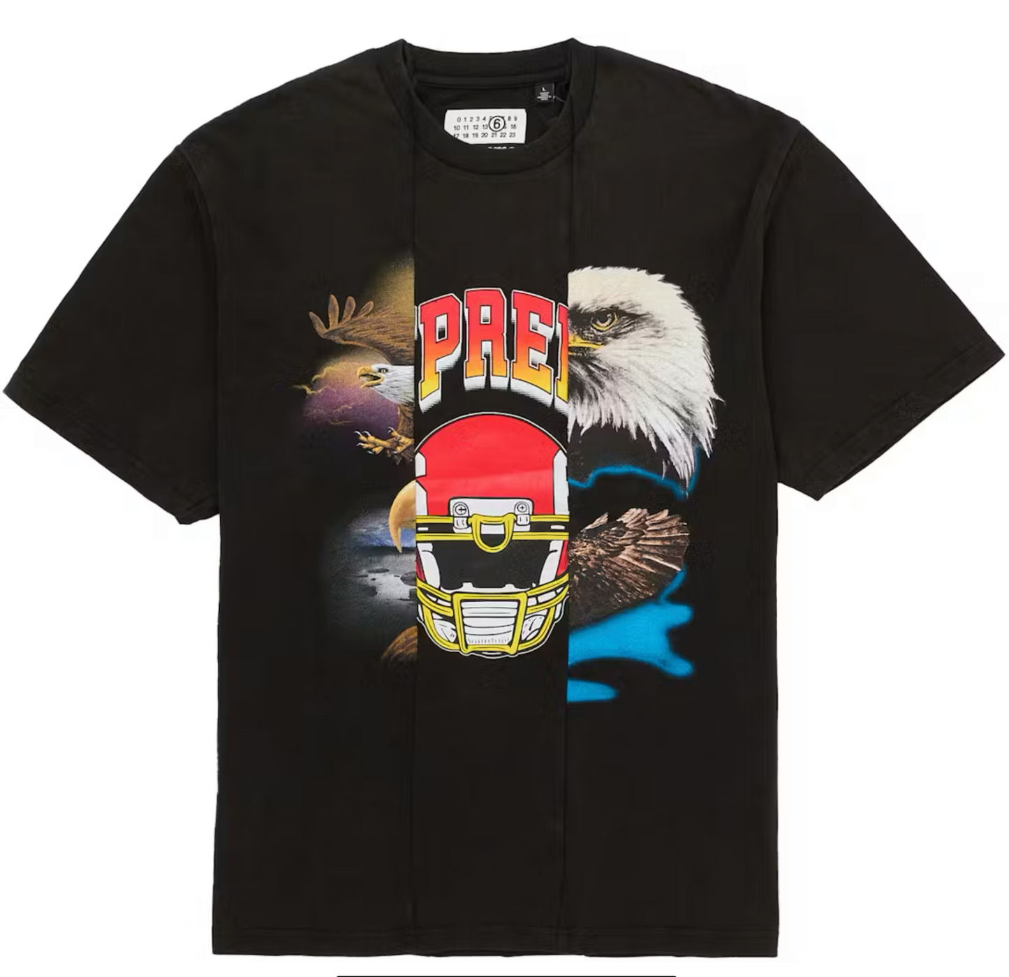 Supreme®/MM6 Maison Margiela Split S/S Top Black