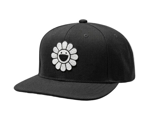 Murakami flower radio cap black