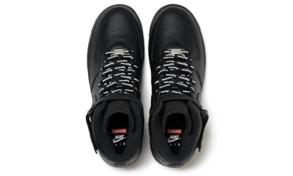 Air Force 1 Mid Supreme Black