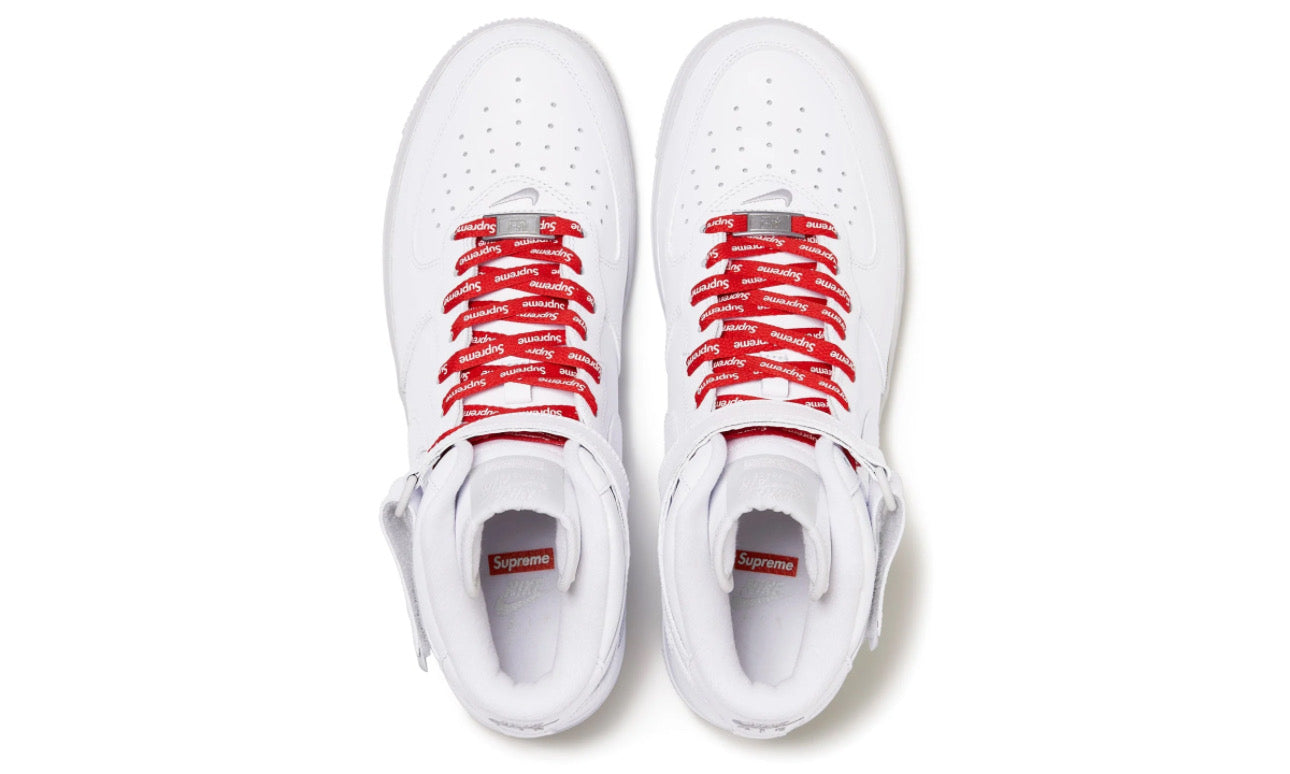 Air Force 1 Mid Supreme White