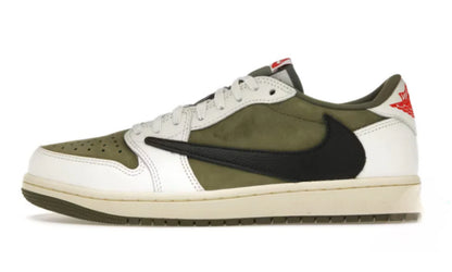 Jordan 1 Retro Low OG SP Travis Scott Reverse Olive / Medium Olive