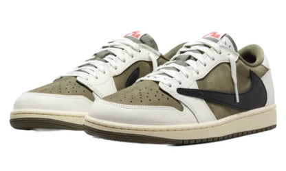 Jordan 1 Retro Low OG SP Travis Scott Reverse Olive / Medium Olive
