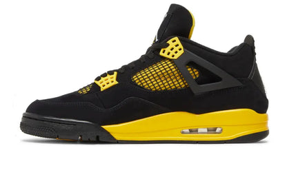 Jordan 4 Retro Thunder Black Yellow