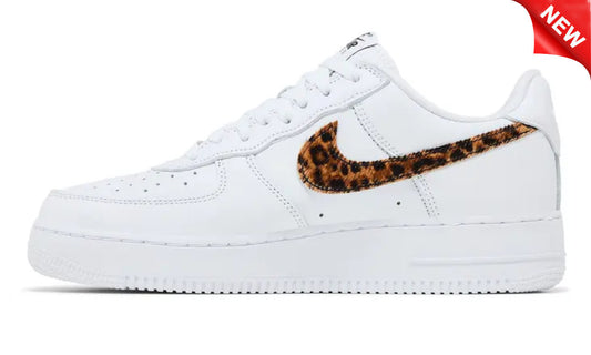 Air Force 1 Low White Cheetah Print Supreme x Goodenough