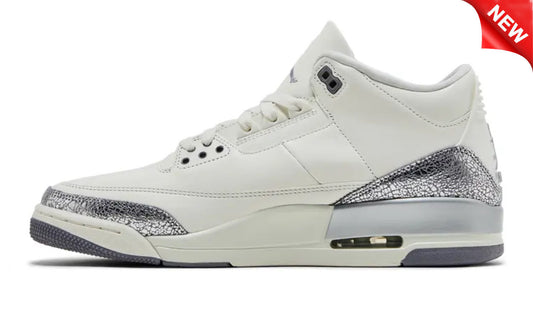 Jordan 3 Retro Sail Metallic Silver