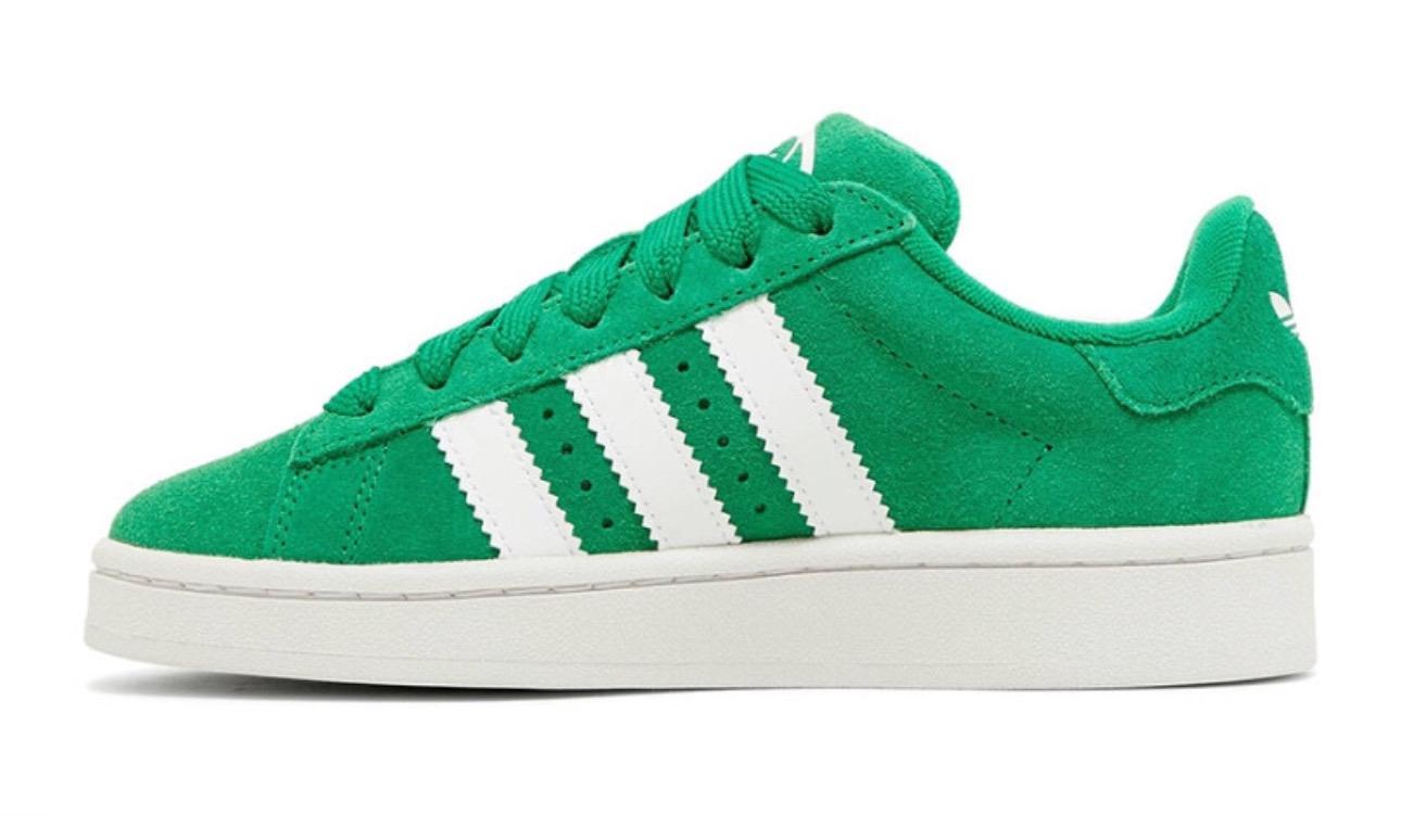 Adidas Campus 00 Green Cloud White