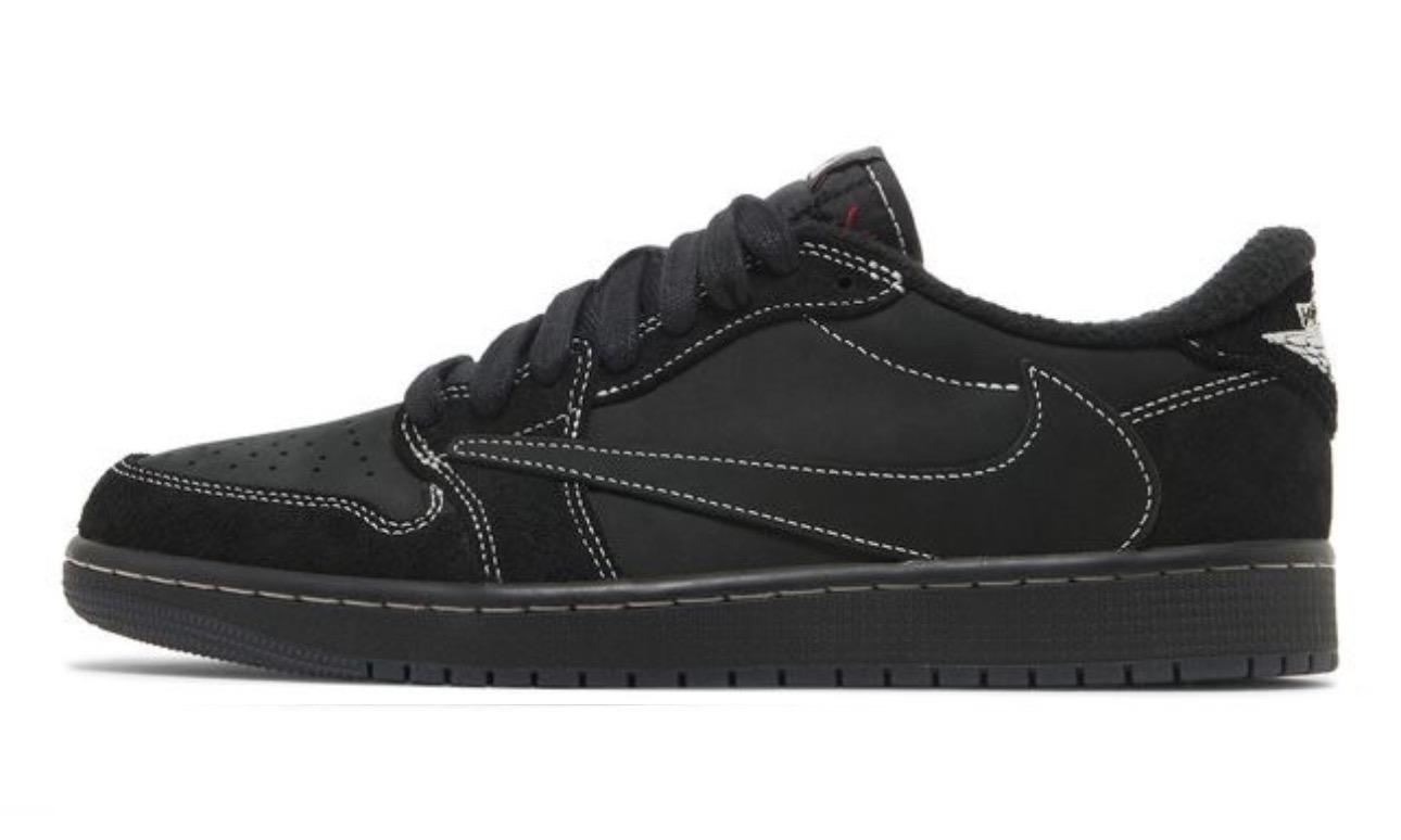 Jordan 1 Retro Low OG SP Black Phantom x Travis Scott
