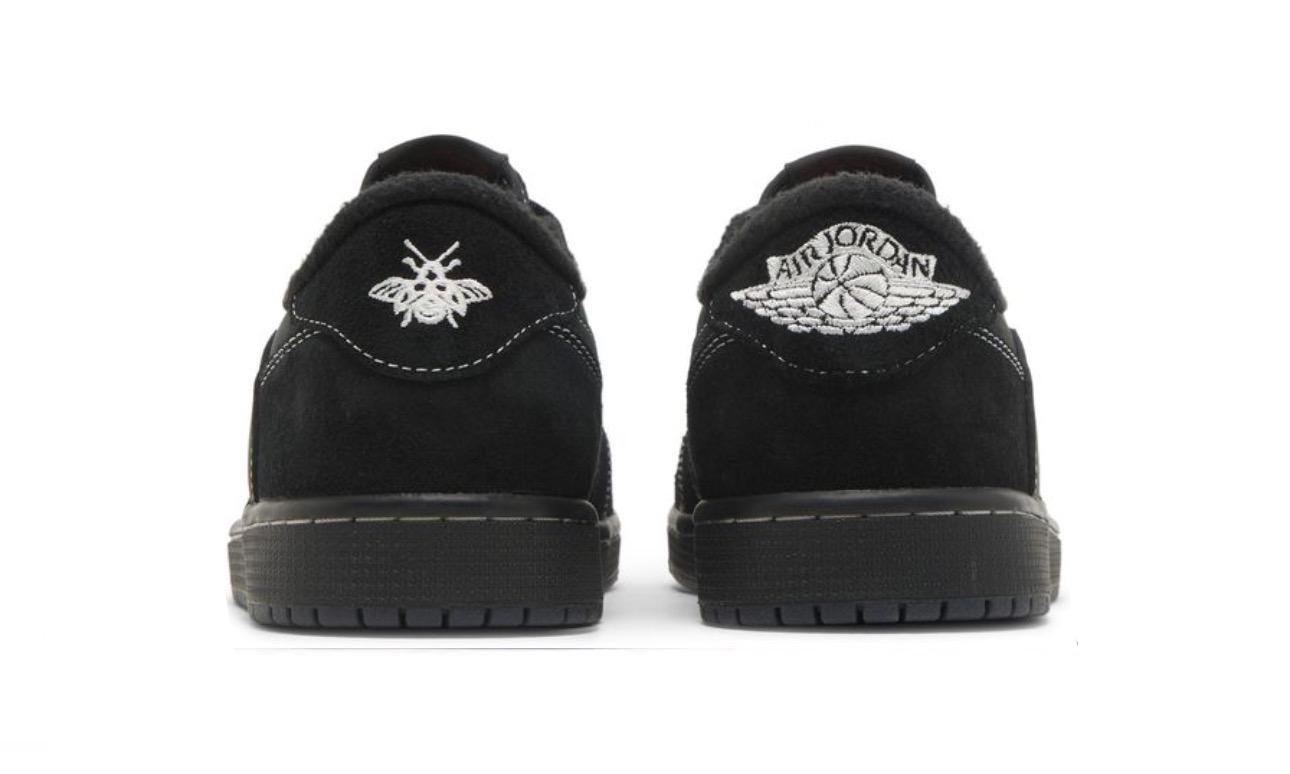 Jordan 1 Retro Low OG SP Black Phantom x Travis Scott