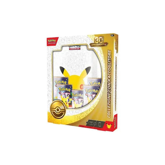 Pokemon 30Th Anniversario Collezione Con Raccoglitore