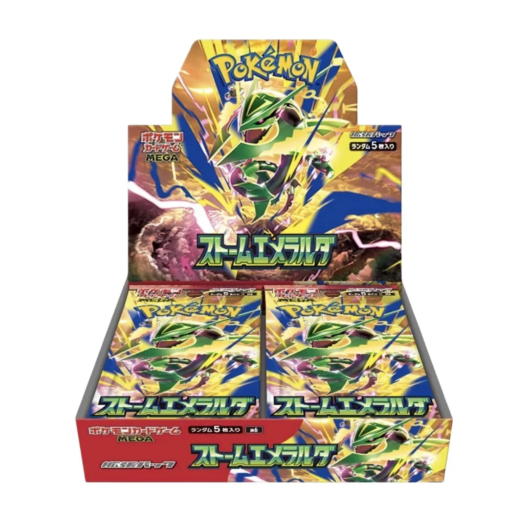 Pokémon M6 Storm Emerald Booster Display Box Sealed JAP