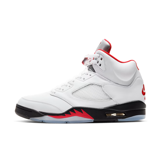 Air Jordan 5 Retro Fire Red Black Tongue (2025)