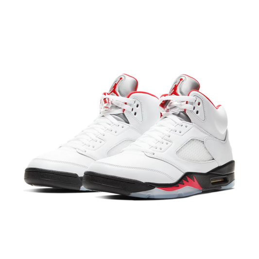Air Jordan 5 Retro Fire Red Black Tongue (2025)